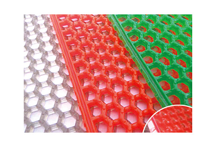 蜂巢透明防滑垫